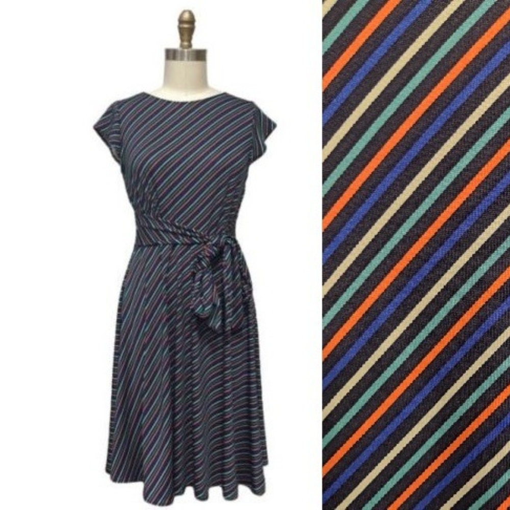 Karina Dresses Katharine XXL Mod Stripe - Picture 1 of 6